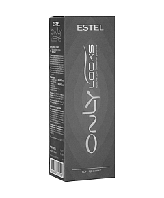 Estel Professional Only Looks 604 - Краска для бровей и ресниц, графит